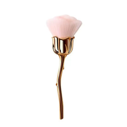 1Pc Black Rose Shaoed Loose Powder Makeup Brush Women Face Beauty Tools Nail Art Dusting Brush Foundation Grooming Makeup Tools