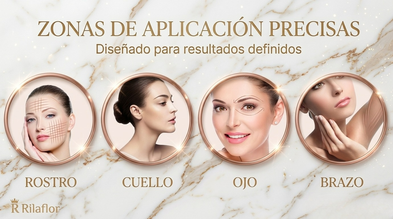 Rodillo Facial Masajeador de Color Oro 24K - Efecto Lifting, Firmeza y Antiarrugas