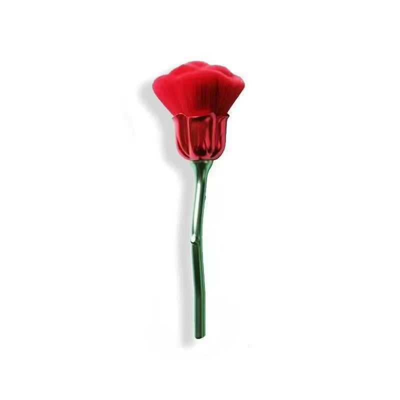 1Pc Black Rose Shaoed Loose Powder Makeup Brush Women Face Beauty Tools Nail Art Dusting Brush Foundation Grooming Makeup Tools